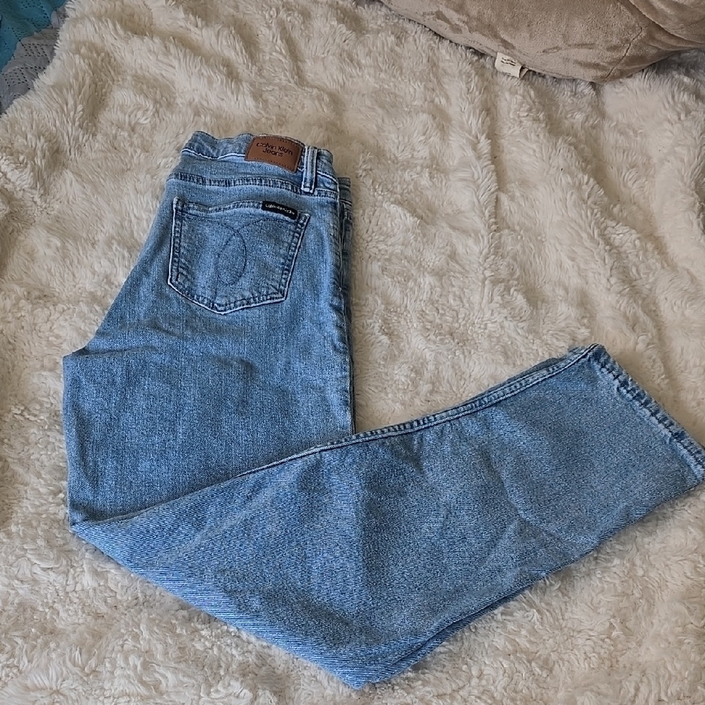 CALVIN KLEIN JEANS WOME'S Light Blue Jeans